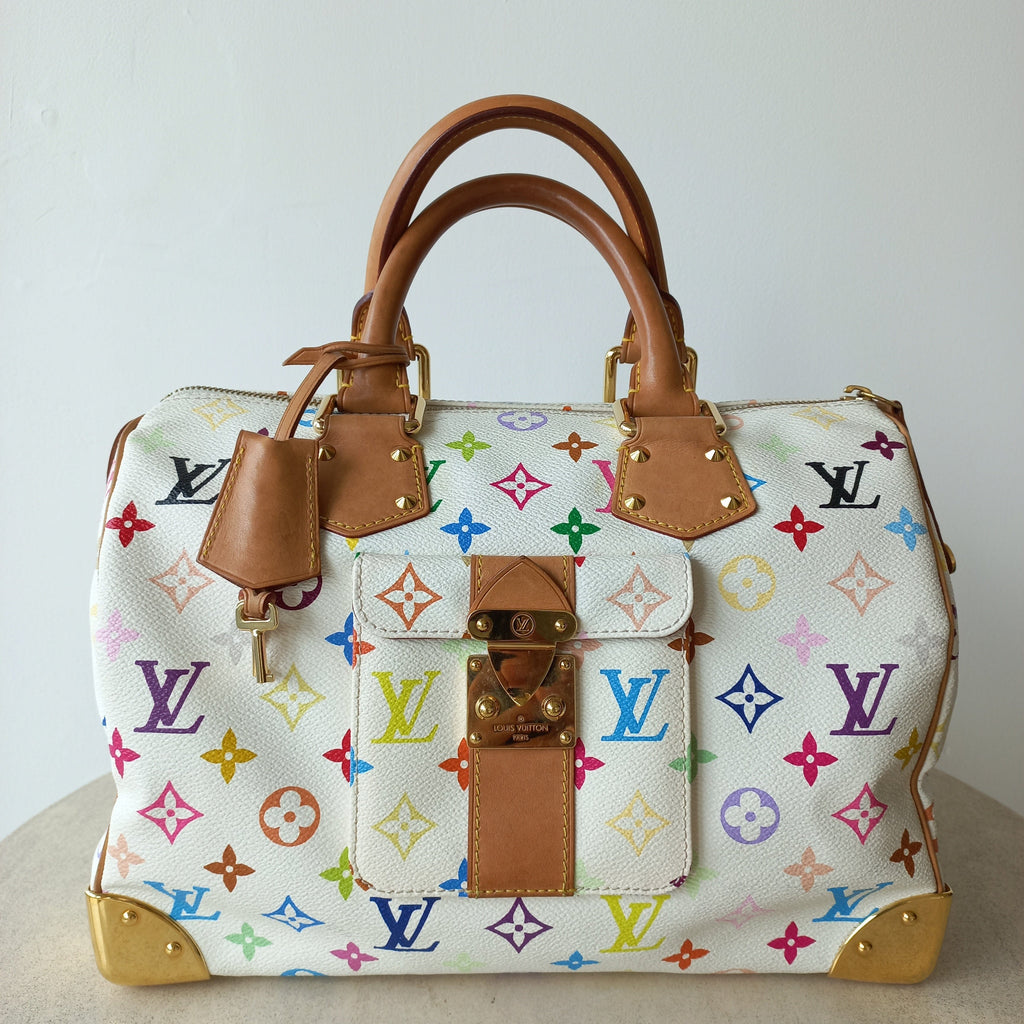 Louis Vuitton Multicolor Monogram White Sologne Cross Body Bag  Labellov   Buy and Sell Authentic Luxury